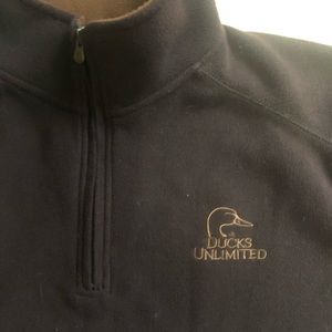Ducks Unlimited fleece zip up.  XL